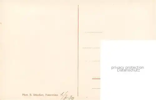 AK / Ansichtskarte Pontresina Panorama Pontresina