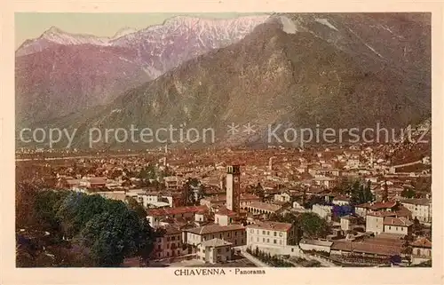 AK / Ansichtskarte 73805807 Chiavenna_IT Panorama 