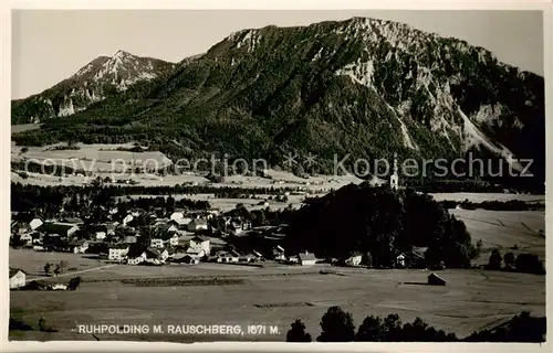 AK / Ansichtskarte  Ruhpolding mit Rauschberg Ruhpolding