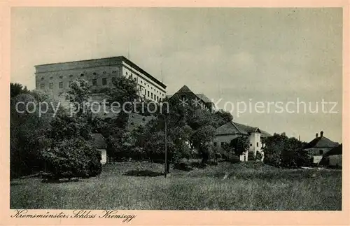 AK / Ansichtskarte  Kremsmuenster Schloss Kremsegg Kremsmuenster