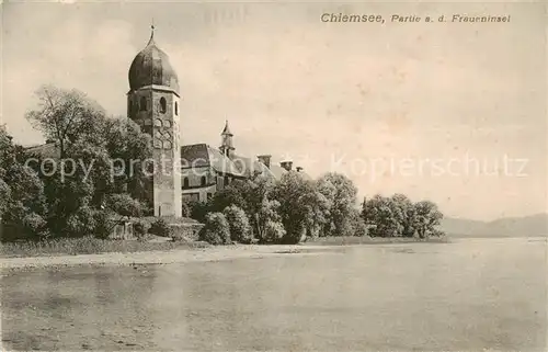 AK / Ansichtskarte  Chiemsee Partie auf der Fraueninsel Chiemsee