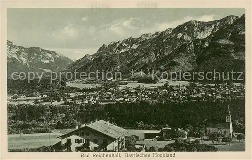 AK / Ansichtskarte 73805821 Bad_Reichenhall Panorama Bad_Reichenhall