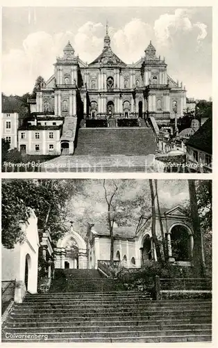 AK / Ansichtskarte  Albendorf_Wambierzyce_PL Wallfahrtskirche Calvarienberg 