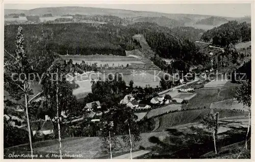 AK / Ansichtskarte  Ober-Kudowa-Zdroj_Bad_Kudowa_Niederschlesien_PL Panorama Heuscheuerstrasse 