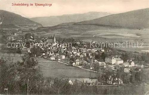 AK / Ansichtskarte  Schmiedeberg_Riesengebirge_Smideberk_Kovarska_CZ Panorama 