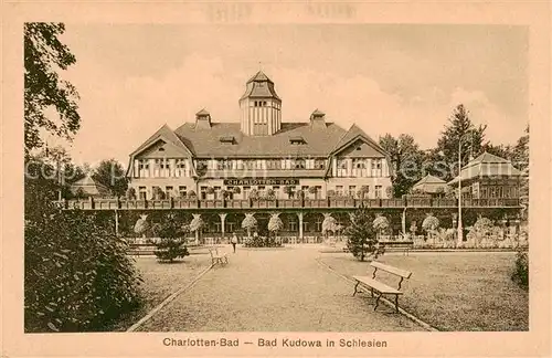 AK / Ansichtskarte  Bad_Kudowa_Kudowa-Zdroj_Niederschlesien_PL Charlotten-Bad 