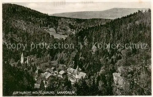 AK / Ansichtskarte  Woelfelsgrund_Glatz_PL Panorama Luftkurort Sanatorium 