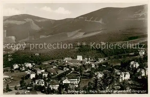 AK / Ansichtskarte  Brueckenberg_Krummhuebel_Riesengebirge_PL Totalblick gegen den Eulengrund 