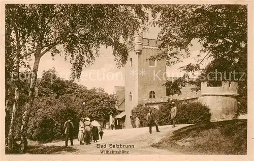 AK / Ansichtskarte  Bad_Salzbrunn_Szczawno-Zdroj_PL Wilhelmshoehe Aussichtsturm 