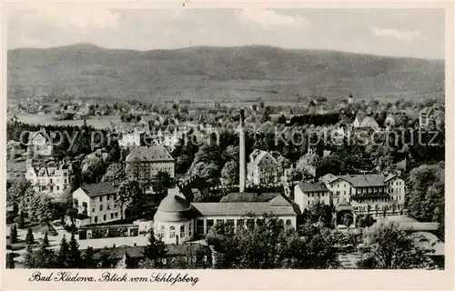 AK / Ansichtskarte 73805985 Bad_Kudowa_Kudowa-Zdroj_Niederschlesien_PL Panorama Blick vom Schlossberg 