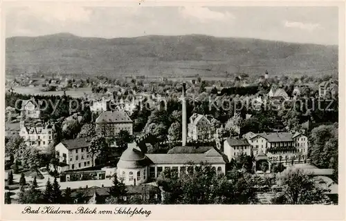 AK / Ansichtskarte  Bad_Kudowa_Kudowa-Zdroj_Niederschlesien_PL Panorama Blick vom Schlossberg 