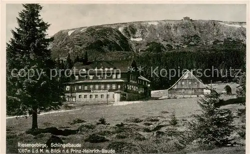 AK / Ansichtskarte  Spindlermuehle_Spindleruv_Mlyn_CZ Schlingelbaude Blick nach der Prinz-Heinrich-Baude 