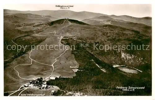 AK / Ansichtskarte 73806012 Feldberg_1450m_Schwarzwald Panorama mit Hotel Feldbergerhof 