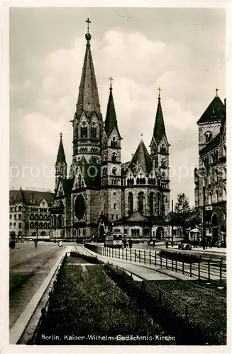 AK / Ansichtskarte  Berlin Kaiser Wilhelm Gedaechtniskirche Berlin