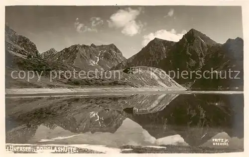 AK / Ansichtskarte  Luenersee_1969m_Vorarlberg_AT Douglashuette 