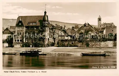 AK / Ansichtskarte  Traben-Trarbach_Mosel Hotel Clauss Feist 