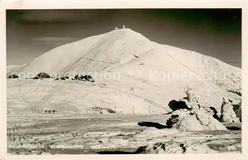 AK / Ansichtskarte  Schneekoppe_Snezka_CZ Panorama 