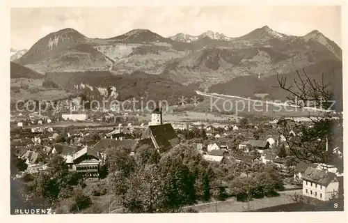 AK / Ansichtskarte  Bludenz_Vorarlberg_AT Panorama 