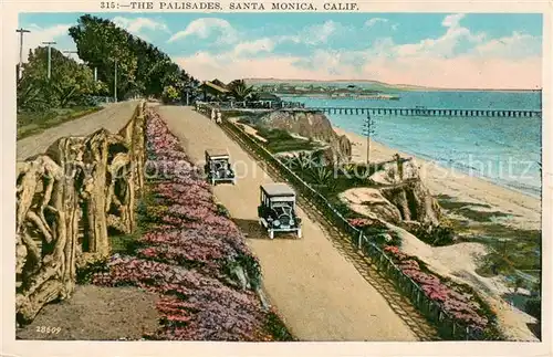 AK / Ansichtskarte  Santa_Monica_California The Palisades 