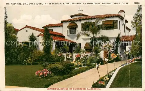 AK / Ansichtskarte 73806120 Beverly_Hills_California_USA Beatiful Homes of Southern California 