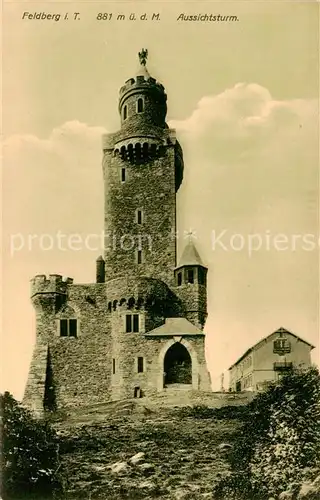 AK / Ansichtskarte  Feldberg_882m_Taunus Aussichtsturm 