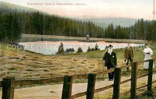 AK / Ansichtskarte  Hahnenklee-Bockswiese_Harz Auerhahner Teich Hahnenklee-Bockswiese