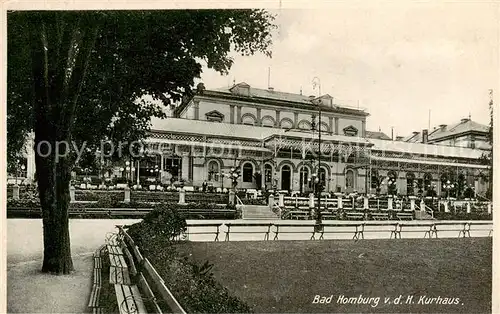 AK / Ansichtskarte  Bad_Homburg Kurhaus Bad_Homburg