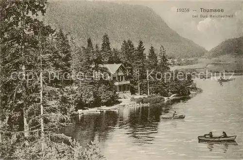 AK / Ansichtskarte  Thumsee_Bad_Reichenhall Panorama 