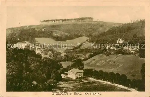 AK / Ansichtskarte  Stolberg_Harz Im Tyratal Stolberg Harz