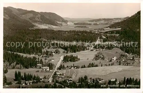 AK / Ansichtskarte  Josefstal_Neuhaus_Schliersee Panorama 