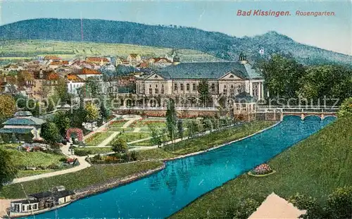 AK / Ansichtskarte  Bad_Kissingen Rosengarten Bad_Kissingen