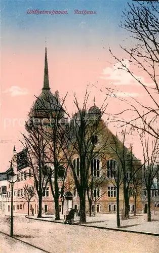 AK / Ansichtskarte  Wilhelmshaven Rathaus Wilhelmshaven