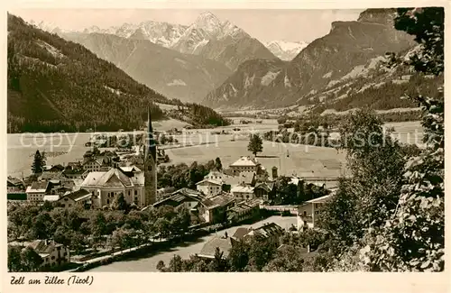 AK / Ansichtskarte 73806282 Zell_Ziller_Tirol_AT Panorama 