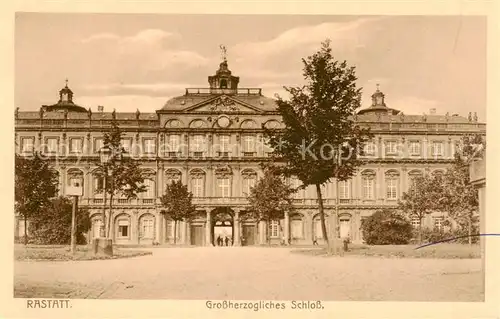 AK / Ansichtskarte  Rastatt Grossherzogliches Schloss Rastatt