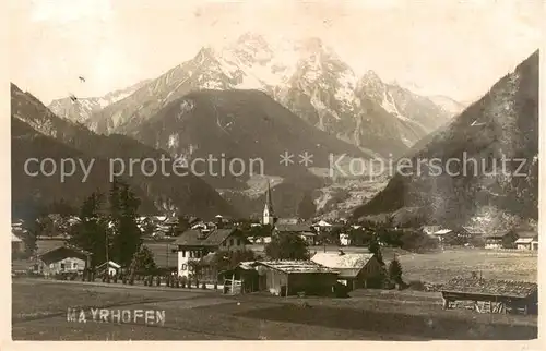 AK / Ansichtskarte  Mayrhofen_Zillertal_AT Panorama 
