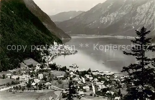 AK / Ansichtskarte  Hallstatt_Austria Salzkammergut Panorama 