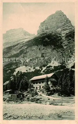 AK / Ansichtskarte  Angerhuette_1367m_Grainau im Hinterreinertal 