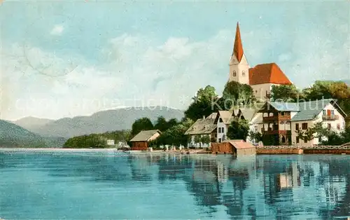 AK / Ansichtskarte  Maria_Woerth_Woerthersee Panorama Maria_Woerth_Woerthersee