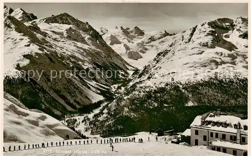 AK / Ansichtskarte Muottas_Muragl_Muottas_Murail_2453m_GR Panorama 
