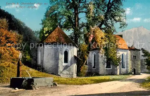 AK / Ansichtskarte  Oberstdorf Lorette Kapelle Oberstdorf