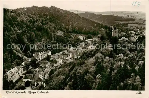 AK / Ansichtskarte  Berneck_Bad_Fichtelgebirge Blick von der Ruine 