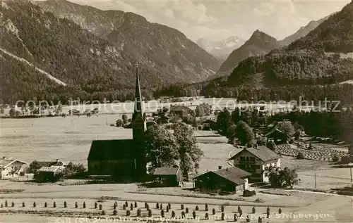 AK / Ansichtskarte  Ruhpolding Panorama mit Loferer Steinbergen Ruhpolding