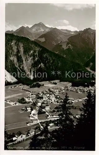 AK / Ansichtskarte 73806369 Mayrhofen_Zillertal_AT Panorama 