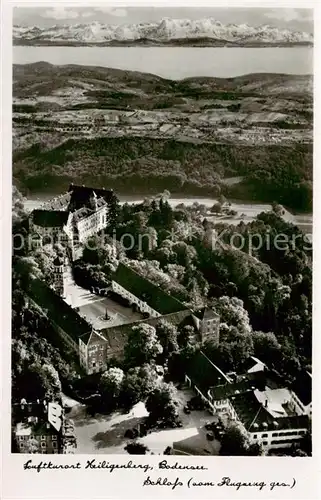 AK / Ansichtskarte  Heiligenberg_Baden Schloss Fliegeraufnahme Heiligenberg_Baden