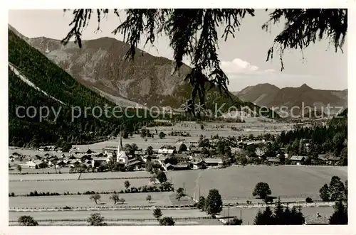 AK / Ansichtskarte  Bayrischzell mit Auracherkoepfl Bayrischzell