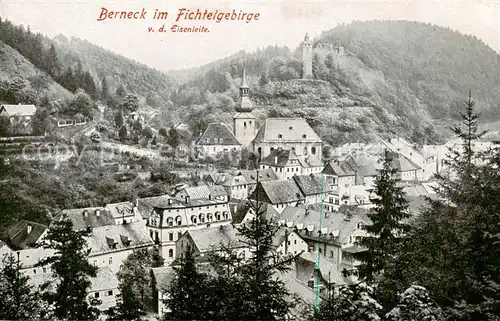 AK / Ansichtskarte  Berneck_Bad_Fichtelgebirge Blick von der Eisenleite 