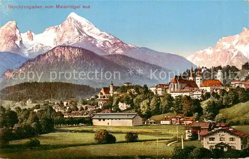 AK / Ansichtskarte  Berchtesgaden Blick vom Malerhuegel Berchtesgaden