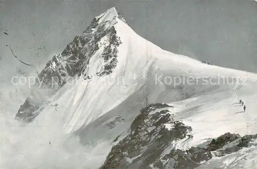 AK / Ansichtskarte  Grossglockner_3798m_Kaernten_AT Kaiser Franz Josef Haus 