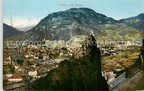 AK / Ansichtskarte  Bozen_Bolzano_Suedtirol_IT Blick vom Virgl 