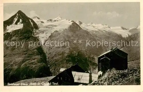 AK / Ansichtskarte  Oetztal_Tirol Breslauer Haus Oetztal Tirol